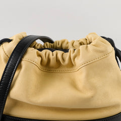 Gucci Horsebit 1955 Bucket Bag Beige/Black