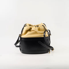 Gucci Horsebit 1955 Bucket Bag Beige/Black