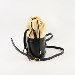 Gucci Horsebit 1955 Bucket Bag Beige/Black