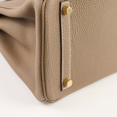 Hermes Birkin 30 Etoupe Togo GHW Y Stamp