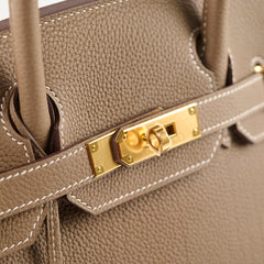 Hermes Birkin 30 Etoupe Togo GHW Y Stamp