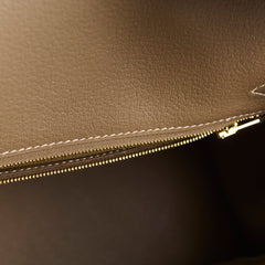 Hermes Birkin 30 Etoupe Togo GHW Y Stamp