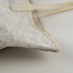 Goyard Saint Louis White PM Tote