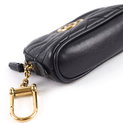 Gucci Key Zip Pouch Black
