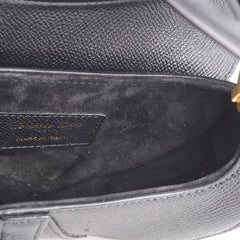 Dior Mini Saddle Bag Black with Strap