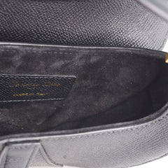 Dior Mini Saddle Bag Black with Strap