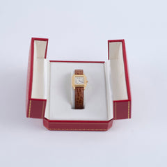 Cartier Santos Dumont SM Yellow Gold Watch W1505553 (Winding Style)
