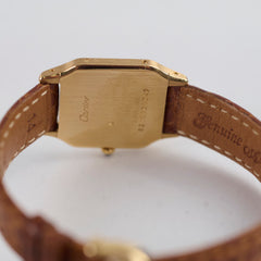 Cartier Santos Dumont SM Yellow Gold Watch W1505553 (Winding Style)