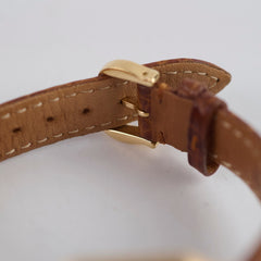 Cartier Santos Dumont SM Yellow Gold Watch W1505553 (Winding Style)