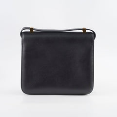 Hermes Constance 24 Swift GHW Noir A Stamp