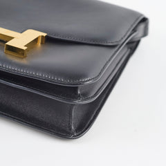 Hermes Constance 24 Swift GHW Noir A Stamp