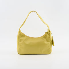 Prada Re-Edition 2000 Shoulder Bag Nylon Yellow