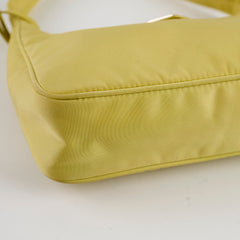 Prada Re-Edition 2000 Shoulder Bag Nylon Yellow