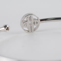 Louis Vuitton Idylle Blossom White Gold Bangle Size 16