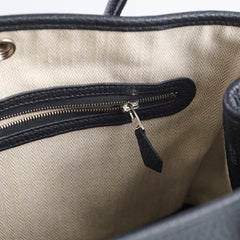 Hermes Garden Party 30 Noir D Stamp