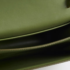 Celine Teen Classic Box Bag in Light Khaki