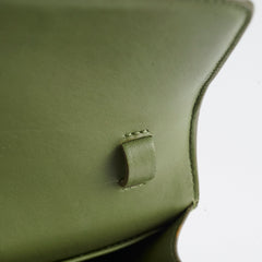 Celine Teen Classic Box Bag in Light Khaki