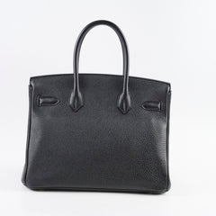 Hermes Birkin 30 Togo GHW Noir - Square Q Stamp