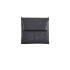 Hermes Bastia Coin Purse Epsom Noir