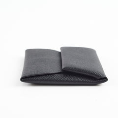 Hermes Bastia Coin Purse Epsom Noir