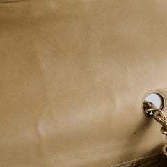 Chanel Classic Mini Rectangular Beige Lambskin Flap
