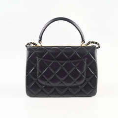 Chanel Small Trendy CC Lambskin LGHW Black 30 Series