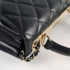 Chanel Small Trendy CC Lambskin LGHW Black 30 Series