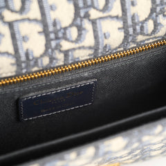 Christian Dior Montaigne 30 Navy Oblique