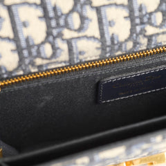 Christian Dior Montaigne 30 Navy Oblique