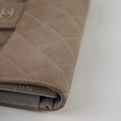 Chanel Long Wallet Grey