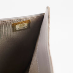 Chanel Long Wallet Grey