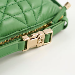 Dior Diortravel Mini Pouch Calfskin Green
