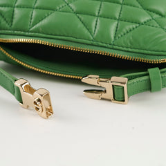 Dior Diortravel Mini Pouch Calfskin Green