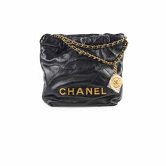 Chanel Mini 22 Black