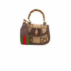 Gucci GG Mini Bamboo Top Handle Brown
