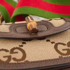 Gucci GG Mini Bamboo Top Handle Brown