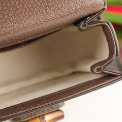 Gucci GG Mini Bamboo Top Handle Brown