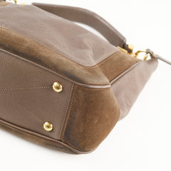 Louis Vuitton Audacieuse MM Suede Brown