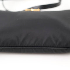 Prada Nylon Shoulder Bag Black / Saffiano