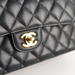 Chanel Classic Flap Small Caviar Black 29 Series