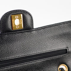 Chanel Classic Flap Small Caviar Black 29 Series