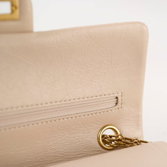 Chanel Reissue 225 Calfskin Light Beige (Microchipped)