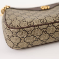 Gucci GG Ophidia Small Shoulder Bag Beige/Brown