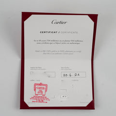 Cartier 6 Diamond Love Bracelet Pink Gold Size 16