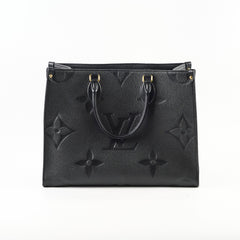 Louis Vuitton On The Go MM Empreinte Black