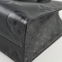 Louis Vuitton On The Go MM Empreinte Black