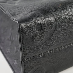 Louis Vuitton On The Go MM Empreinte Black