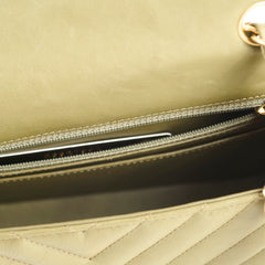 Chanel Chevron Cuba Mini Rectangular Khaki