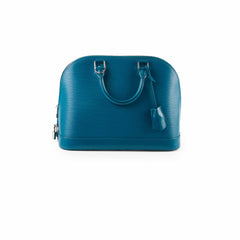 Louis Vuitton Alma PM Epi Teal Blue