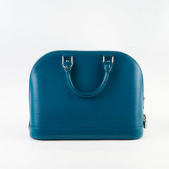 Louis Vuitton Alma PM Epi Teal Blue